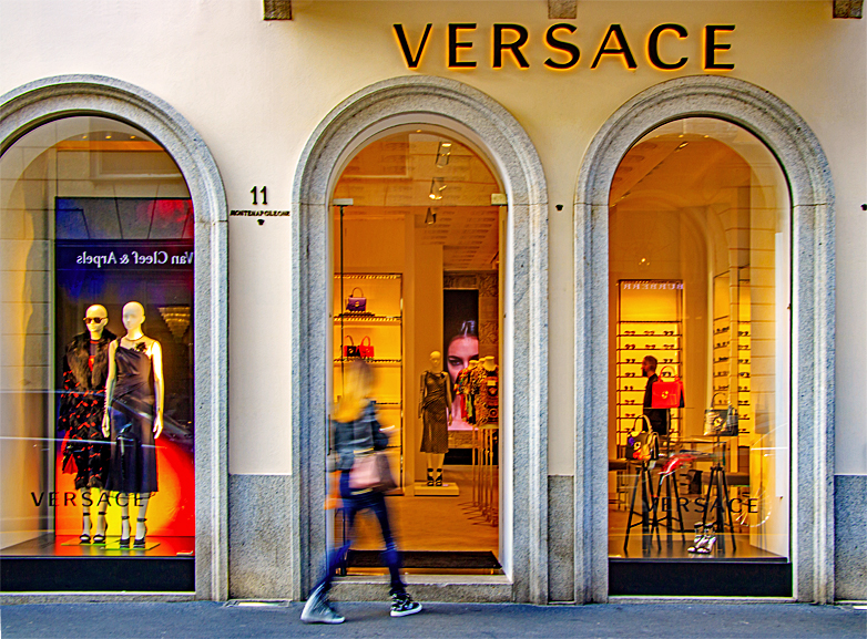 Modedesigner Versace 
