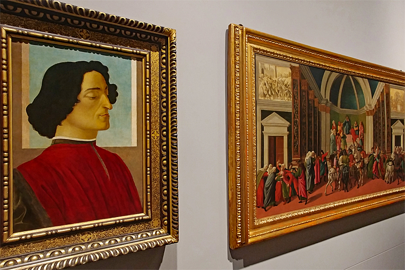 Sandro Botticelli: Giuliano de'Medici und Storie di Virginia