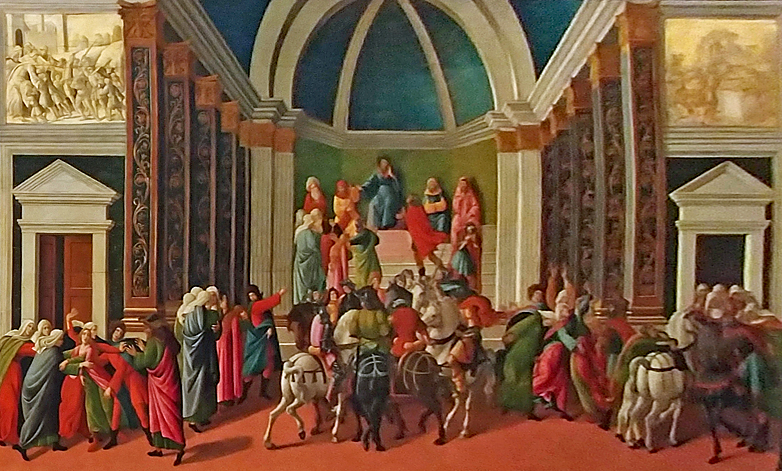 Sandro Botticelli: Storia di Virginia Romana Sandro Botticelli: Storia di Virginia Romana