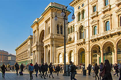 Galleria Vittorio Emanuele II. - Vitor Emanuel Passage
