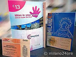 MilanoCard mir Stadtplan