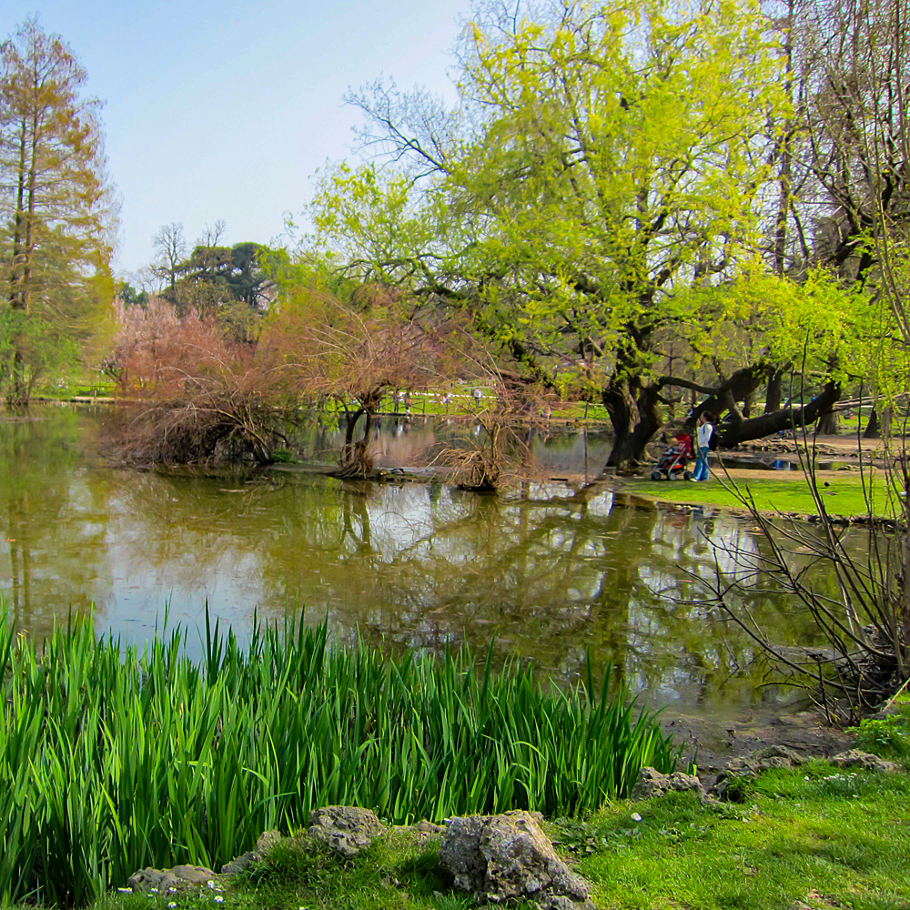 Teich im Parco Sempione