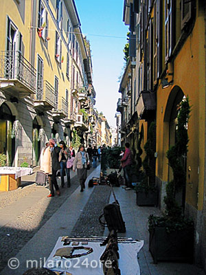 Gasse in Brera