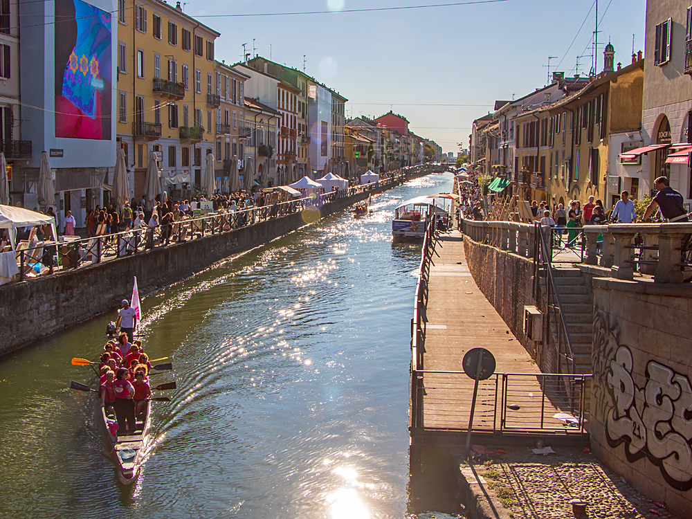 Das Leben am Naviglio