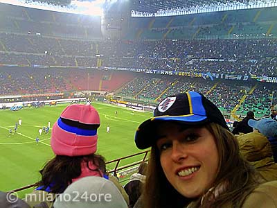 Fußballpartie Inter
