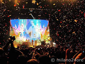 Rockkonzert live in Mailand
